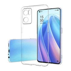 FORCELL Pouzdro Forcell zadní kryt Ultra Slim 0,5mm pro - OPPO Reno 7 5G T transparent