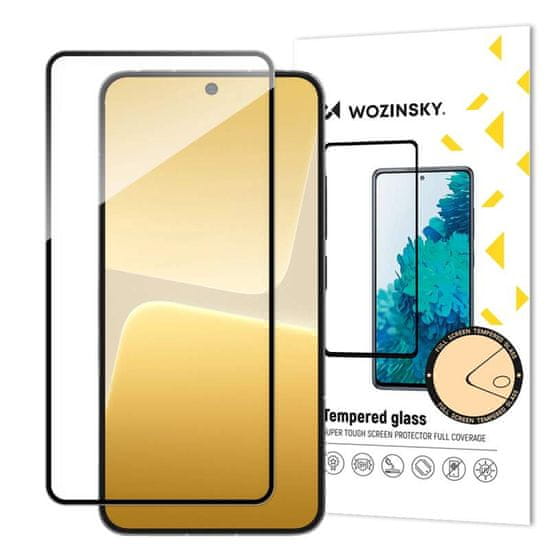 WOZINSKY Full Glue tvrzené sklo Xiaomi 13 černé 5907769320811