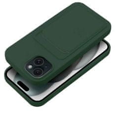 OEM Pouzdro OEM case CARD pro IPHONE 15 green