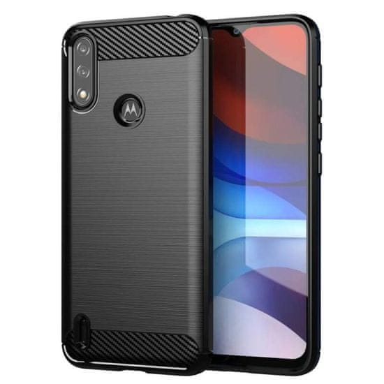 FORCELL Pouzdro Forcell Carbon Case Motorola Moto E7i Power , černá