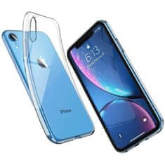 FORCELL Pouzdro Forcell Back Case Ultra Slim 0,3mm pro IPHONE XR transparent