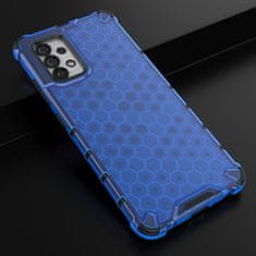 OEM Honeycomb pancéřové pouzdro se silikonovým rámem pro Samsung Galaxy A32 4G blue