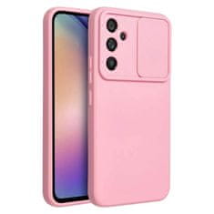 FORCELL Pouzdro Forcell Camshield SLIDE Case pro SAMSUNG A54 5G light pink