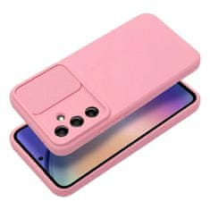 FORCELL Pouzdro Forcell Camshield SLIDE Case pro SAMSUNG A54 5G light pink