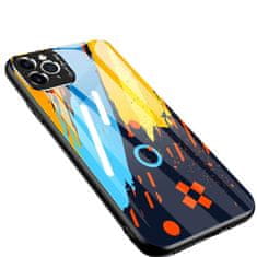 FORCELL Skleněný kryt z barevného skla s ochranou kamery pro iPhone 11 Pro Max , vzor - 1, 9111201905535