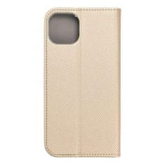 Telone Pouzdro Knížkové Smart Case Book pro IPHONE 15 PLUS gold 5903396215735