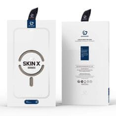 Dux Ducis Dux Ducis Skin X Pro Knížkové pouzdro pro iPhone 14 Plus , magnetické zavírání, kompatibilní s MagSafe, , béžová, 6934913033609