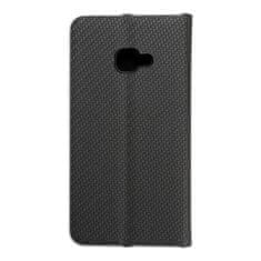 FORCELL Pouzdro LUNA Book Carbon pro SAMSUNG Xcover 4 , černé 5903396091742