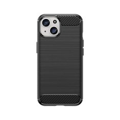 FORCELL silikonový kryt Carbon Case iPhone 15, černá, 9145576279410