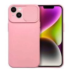 FORCELL Pouzdro Forcell Camshield SLIDE Case pro IPHONE 14 light pink