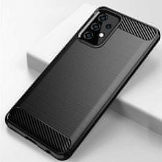 FORCELL Pouzdro Forcell Carbon Case pro SAMSUNG A52 5G / A52 LTE ( 4G ) / A52S , černé