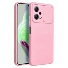 FORCELL Pouzdro Forcell Camshield SLIDE Case pro XIAOMI Redmi NOTE 12 5G light pink