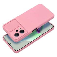 FORCELL Pouzdro Forcell Camshield SLIDE Case pro XIAOMI Redmi NOTE 12 5G light pink