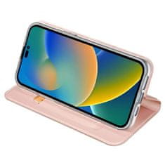 Dux Ducis Flipové pouzdro SKIN Pro na iPhone 14 Pro Max , růžová, 6934913035177