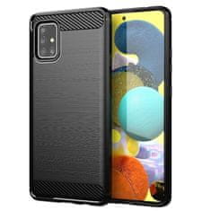 FORCELL Pouzdro Forcell Carbon Case pro SAMSUNG A51 , černé