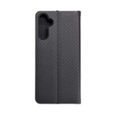 FORCELL Pouzdro LUNA Book Carbon pro SAMSUNG A14 4G / A14 5G , černé 5903396195761