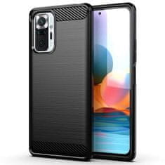 FORCELL Pouzdro Forcell Carbon Case pro XIAOMI Redmi Note 10 5G , černé