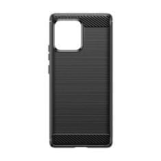 FORCELL pouzdro silikonowe Carbon Case Motorola Edge 40 Pro ,černá, 9145576282540