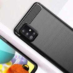 FORCELL Pouzdro Forcell Carbon Case Samsung Galaxy M51 , černá