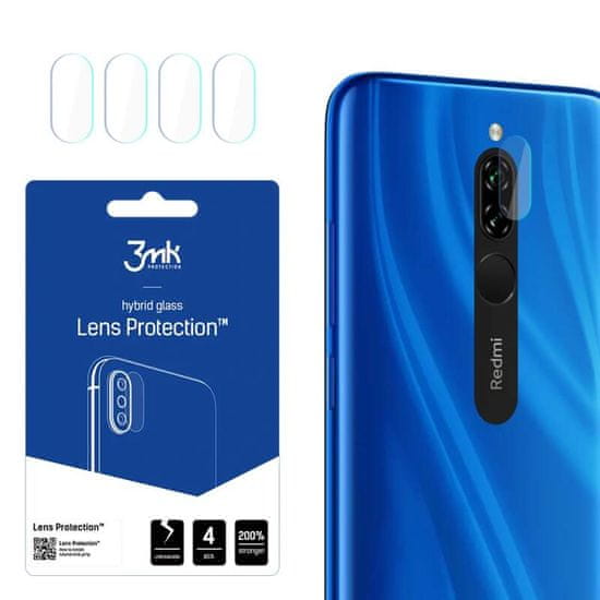 3MK Lens Protection ochrana kamery pro Xiaomi Redmi 8 ,(4ks) 5903108211468