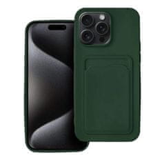 FORCELL Pouzdro Forcell na mobil Card Case pro IPHONE 15 Pro Max green