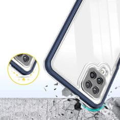 FORCELL Zadní kryt Clear 3v1 na Samsung Galaxy A12 5G , modrá, 9145576242582
