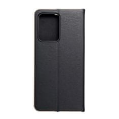 FORCELL Pouzdro Knížkové s hliníkovým rámem LUNA Book XIAOMI Redmi NOTE 12 PRO 5G , černé 5903396203626