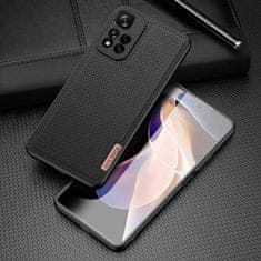 Dux Ducis Luxusní pouzdro Fino Nylon , Xiaomi Redmi Note 11 Pro+ 5G (China) / 11 Pro 5G (China) / Mi11i HyperCharge / Poco X4 NFC 5G , černá, 6934913043882