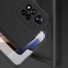 Dux Ducis Luxusní pouzdro Fino Nylon , Xiaomi Redmi Note 11 Pro+ 5G (China) / 11 Pro 5G (China) / Mi11i HyperCharge / Poco X4 NFC 5G , černá, 6934913043882