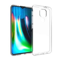 FORCELL Pouzdro Forcell zadní kryt Ultra Slim 0,5mm pro - MOTOROLA G9 PLAY / E7 PLUS transparent