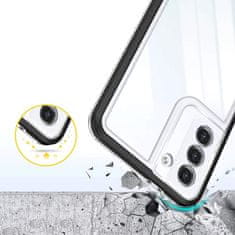 FORCELL Zadní kryt Clear 3v1 na Samsung Galaxy S21 5G , černá, 9145576242810