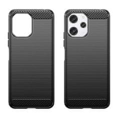 FORCELL silikonový kryt Carbon Case Xiaomi Redmi 12, černá, 9145576281543