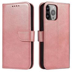 FORCELL pouzdro Magnet Case na Xiaomi Redmi Note 12 , knížkové s uzavírací klapou, růžové, 9145576277119