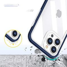 FORCELL Zadní kryt Clear 3v1 na iPhone 13 Pro Max , modrá, 9145576242551