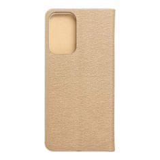 FORCELL Pouzdro Knížkové s hliníkovým rámem LUNA Book SAMSUNG A23 5G gold 5903396171406