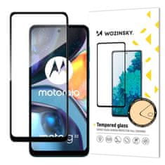 WOZINSKY 5D tvrzené sklo s rámečkem pro Motorola Moto G22 , černá 5907769309861