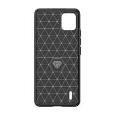 FORCELL pouzdro silikonowe Carbon Case Nokia C110 ,černá, 9145576282632