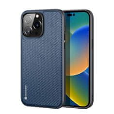 Dux Ducis Luxusní pouzdro Fino Nylon , iPhone 14 Pro , modrá, 6934913036860