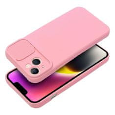 FORCELL Pouzdro Forcell Camshield SLIDE Case pro IPHONE 14 Plus light pink