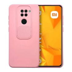 FORCELL Pouzdro Forcell Camshield SLIDE Case pro XIAOMI Redmi NOTE 9 light pink