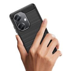 FORCELL pouzdro silikonowe Carbon Case OnePlus Nord CE3 5G/Oppo K11 5G ,černá, 9145576282557