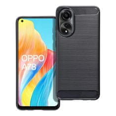 FORCELL Pouzdro Forcell Carbon Case pro OPPO A78 5G , černé