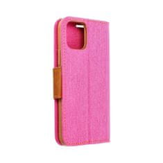 FORCELL Pouzdro Knížkové CANVAS Book pro XIAOMI Redmi 10C pink 5903396179662