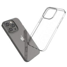FORCELL Ultratenké TPU gelové pouzdro 0,5mm pro iPhone 14 Pro průhledný, 9145576260791