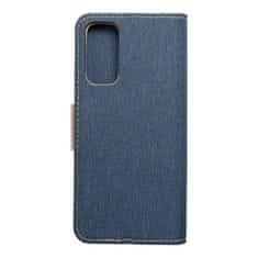 FORCELL Pouzdro Knížkové CANVAS Book pro XIAOMI Redmi NOTE 11 / 11S , modrá 5903396154072