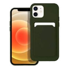 FORCELL Pouzdro Forcell na mobil Card Case pro IPHONE 12 green