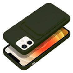 FORCELL Pouzdro Forcell na mobil Card Case pro IPHONE 12 green