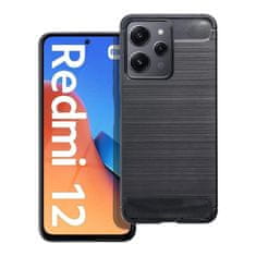 FORCELL Pouzdro Forcell Carbon Case pro XIAOMI Redmi 12 4G / Redmi 12 5G , černé