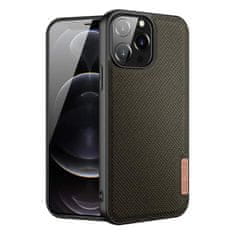 Dux Ducis Luxusní pouzdro Fino Nylon , iPhone 13 Pro Max , zelená, 6934913047156