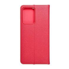 FORCELL Pouzdro Knížkové s hliníkovým rámem LUNA Book XIAOMI Redmi NOTE 12 PRO 5G red 5903396203633